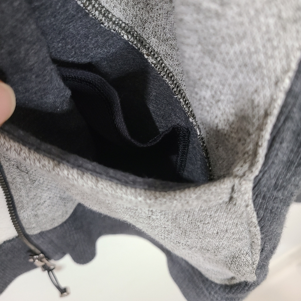 Lululemon On The Daily Hoodie in Heathered Black/Heathered Dark Grey Sz 2 Small - Picture 11 of 15